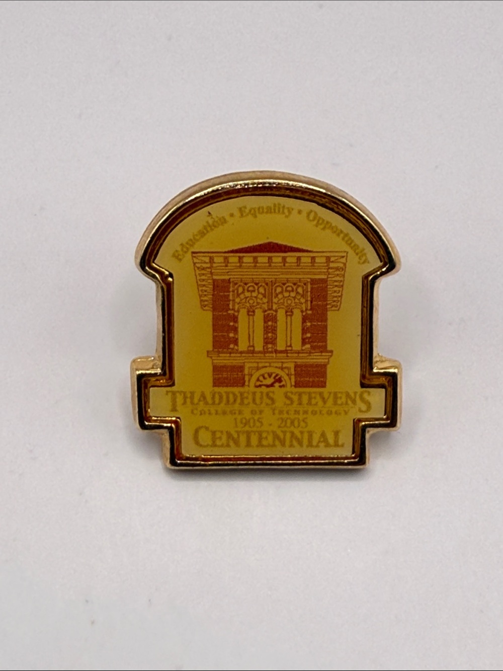 Vintage Thaddeus Stevens College of Technology Centennial Collector’s Pin